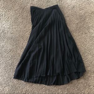 ASOS DESIGN pleated midi skirt